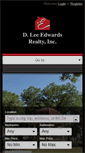 Mobile Screenshot of dleeedwardsrealty.com